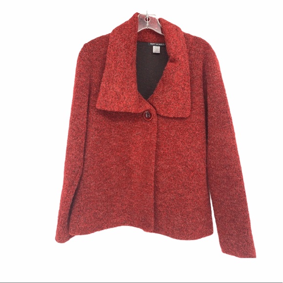 Soft works Red Wrap Jacket Medium - Picture 5 of 8